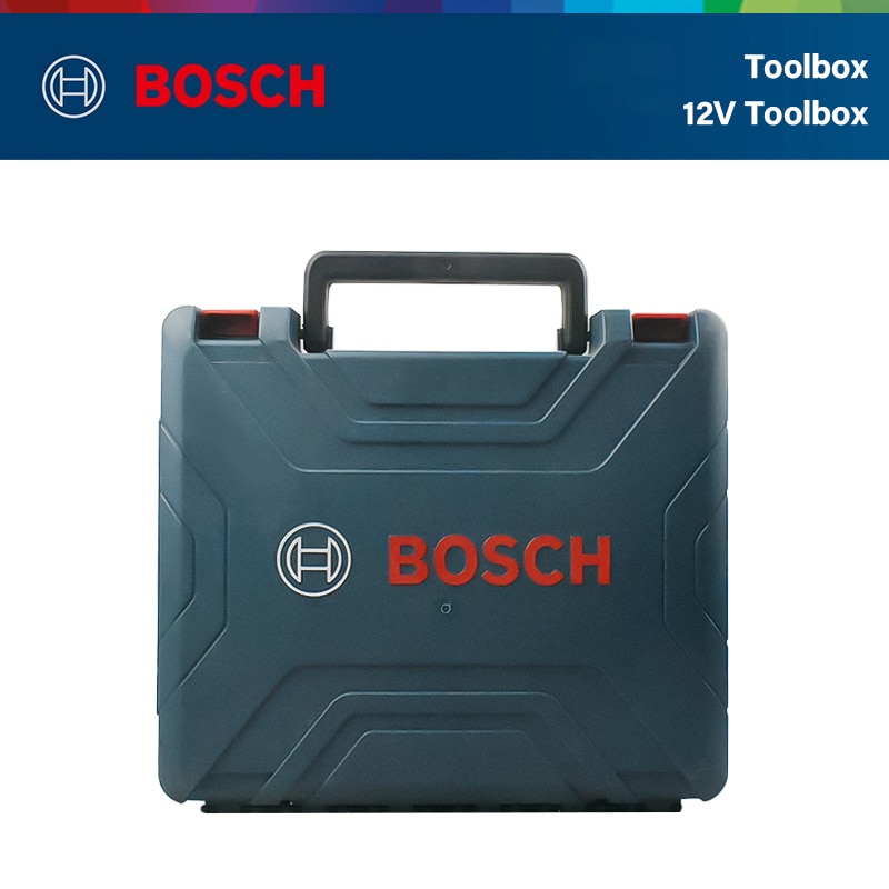 보쉬 12V 핸드 드릴 도구 상자 보쉬 원래 도구 상자 전기 스크루 드라이버 도구 상자 원래 액세서리